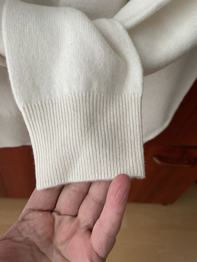 Wełna , kaszmir - sweterek Massimo Dutti xs/S