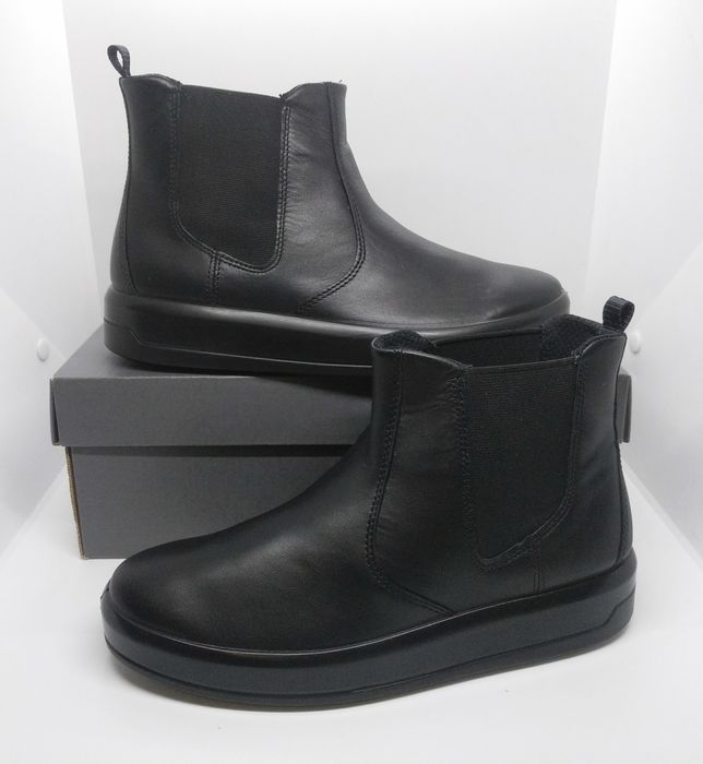 Кожаные EU36 ботинки челси Ecco оригинал