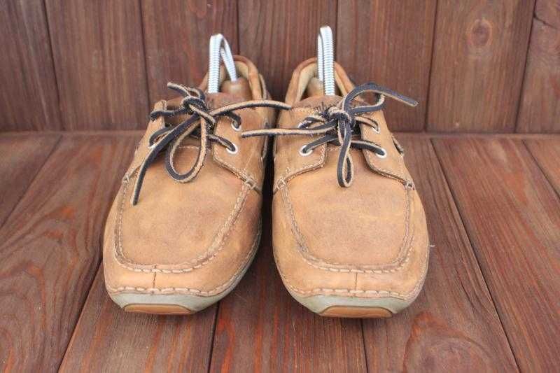 Топсайдери Timberland шкіра США оригінал 41р туфлі мокасини топсайдеры