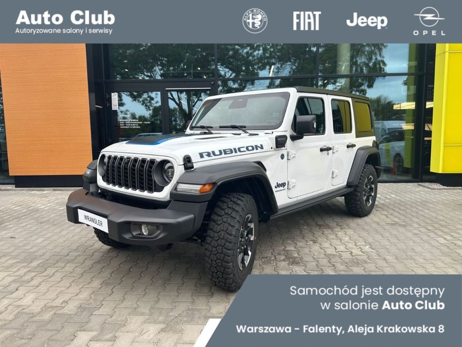 Jeep Wrangler Rubicon Hybryda Plug-In 381KM MY24 ATX 4WD