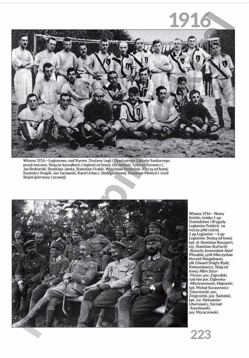 Piłkarstwo polskie w zaborach do 1918. Fotografie-Dokumenty-Pamiątki