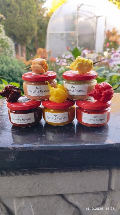Набір соусів Carolina Reaper 5 шт