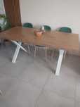 stół 180cm x 90cm dwie wkładki dodatkowe