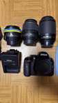 Nikon D5200 + 3 Об'єктивa + Сумка + Зарядка+ 2 Акуми