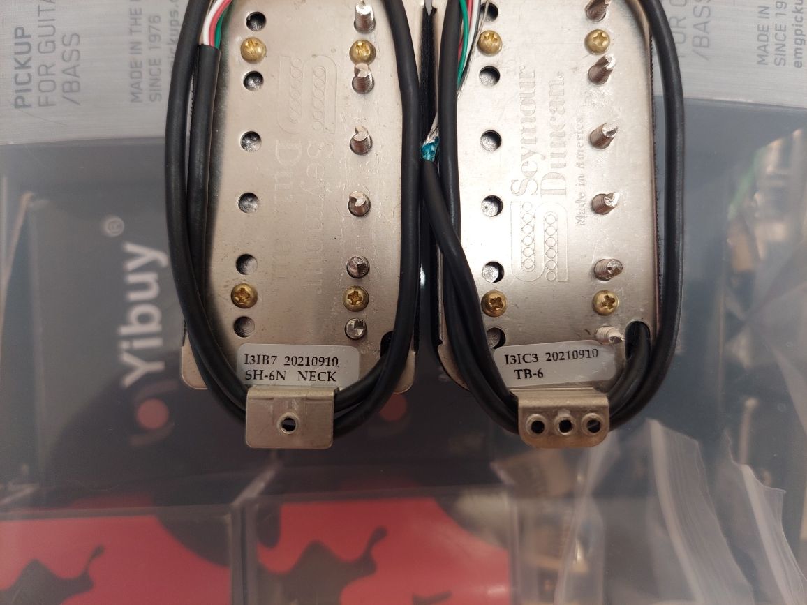 Продам сет звукознімачів seymour duncan