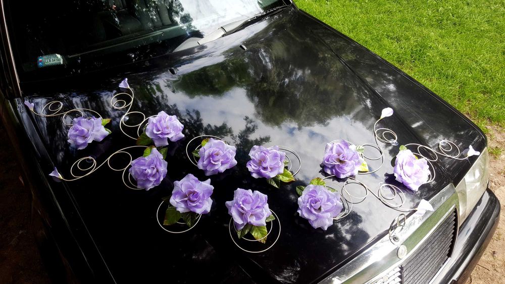 DEKORACJA Samochodu ślubnego KOLORY