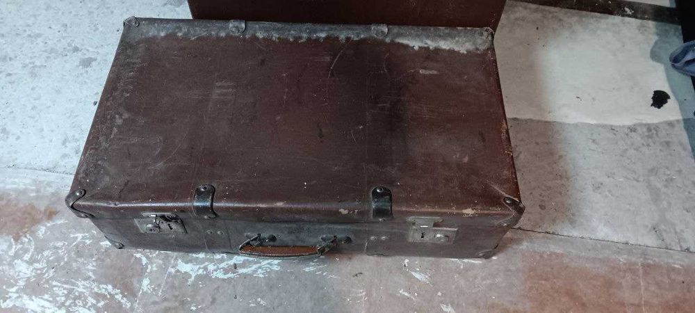 2 чемодана валіза ссср радянський винтаж старинные чемоданы