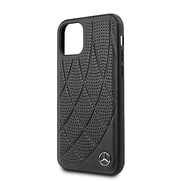 Etui Mercedes Bow Line na iPhone 11 Pro - czarne