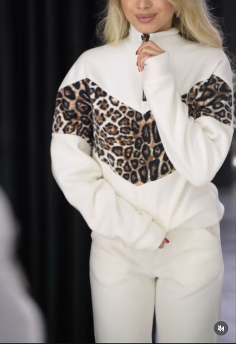 Спортивный костюм женский, зимний на флисе