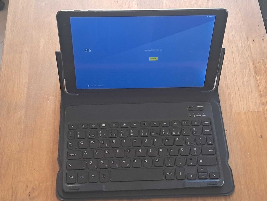 Conjunto Tablet Tablet Alcatel 1 T 10 + Capa + Teclado bluetooth IMPEC