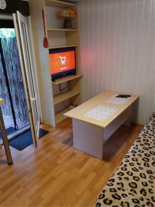 Domek na Mazurach. Wlasna linia brzegowa.