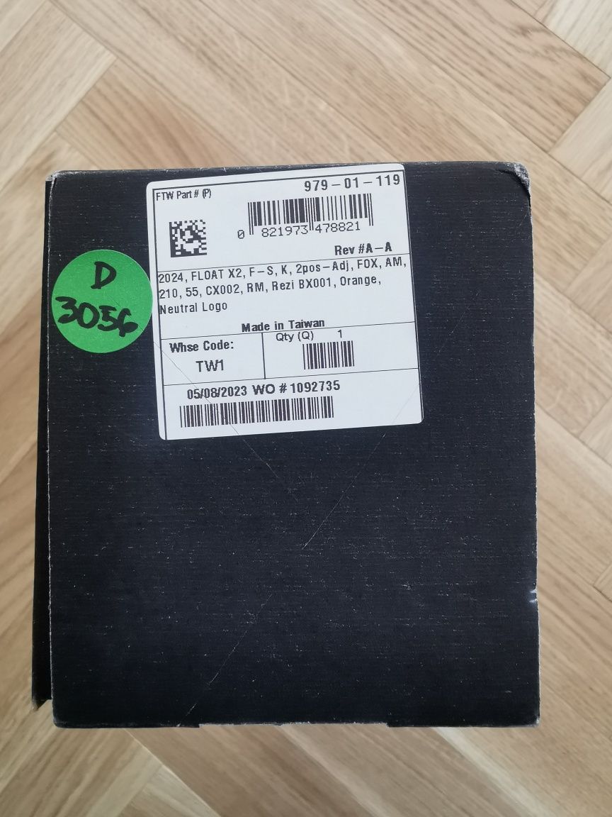 Nowy! Damper FOX X2 2024 Factory 210x55/52,5/50 FV 23%