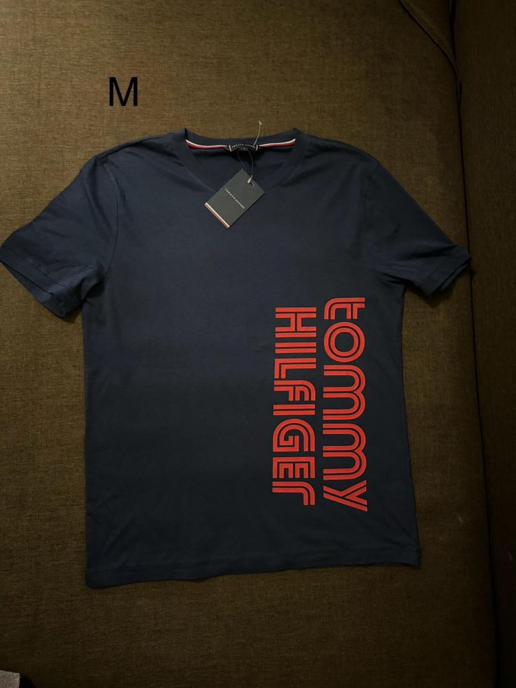 футболка tommy  hilfiger p M-L оригинал новая