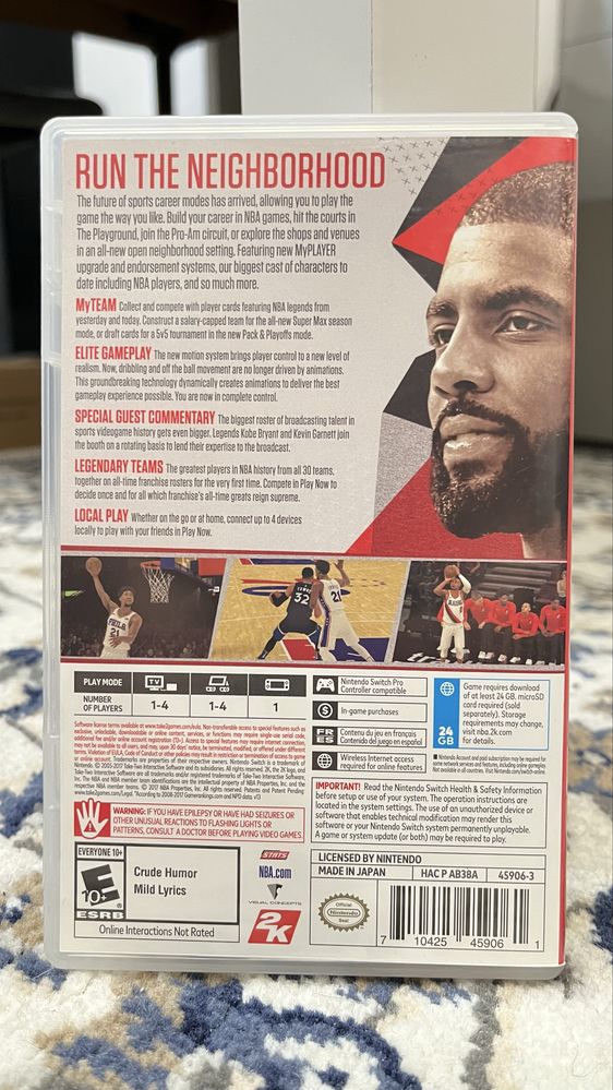 NBA2K18 Nintendo Switch