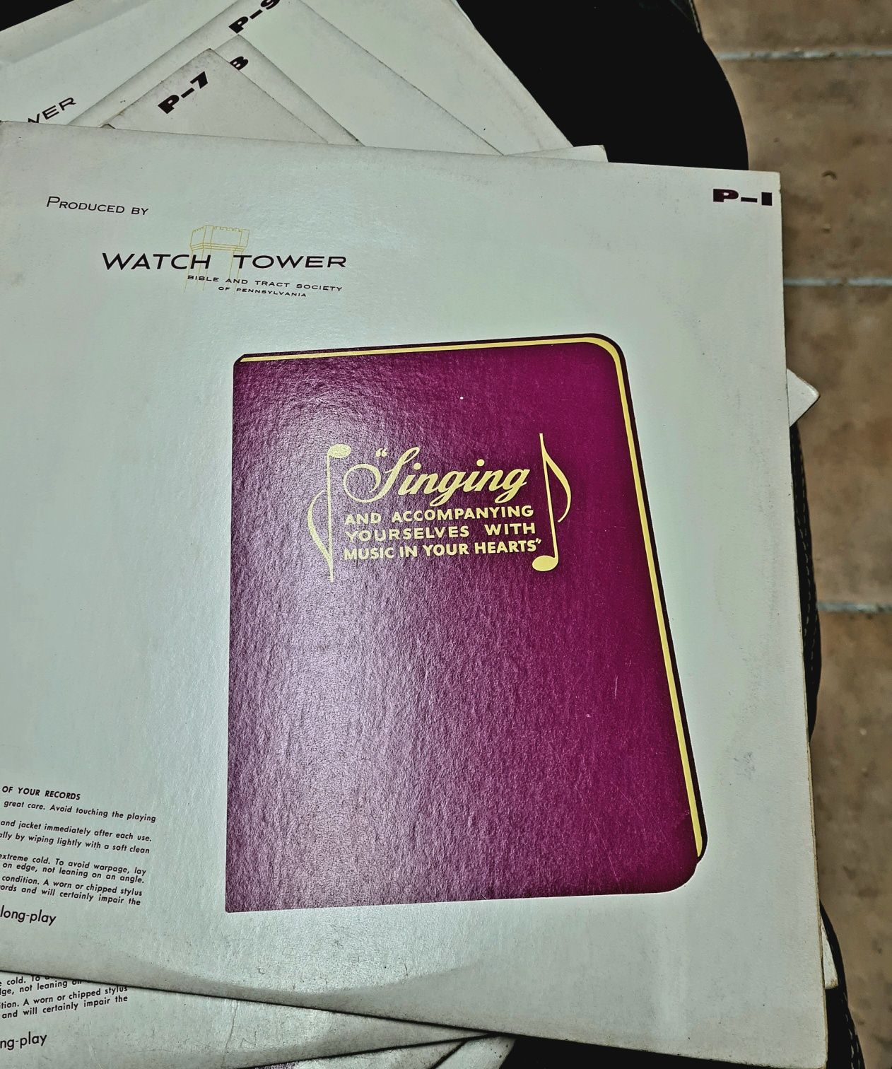 Coleção Discos Vinil Testemunhas Jeová anos 70