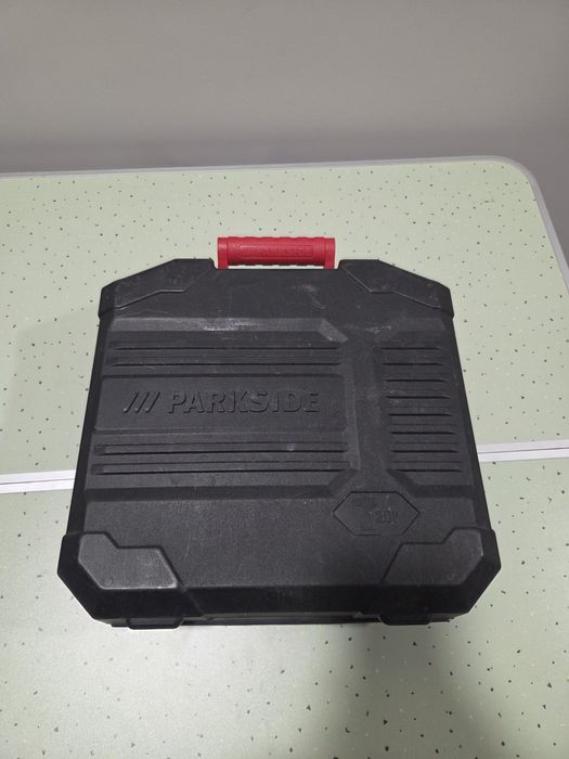 Maquina parkside com acessorios