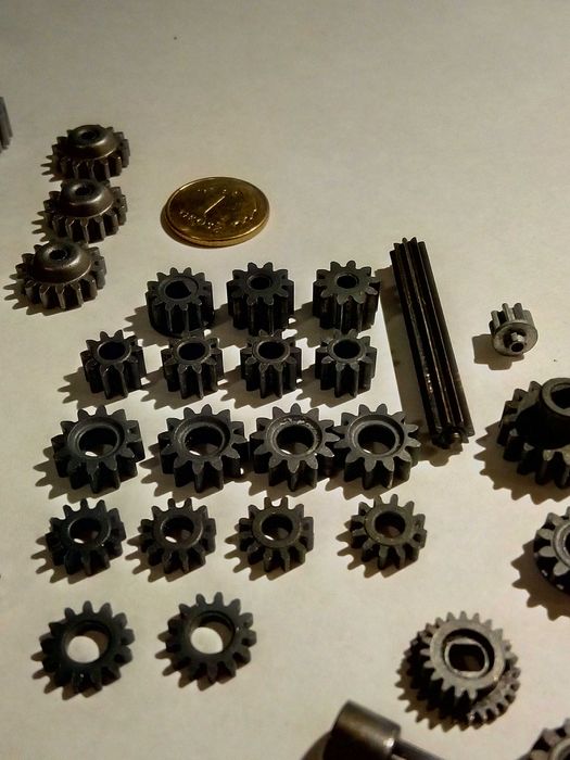 Zębatka metalowa,mini trybik, przekładnia, napęd