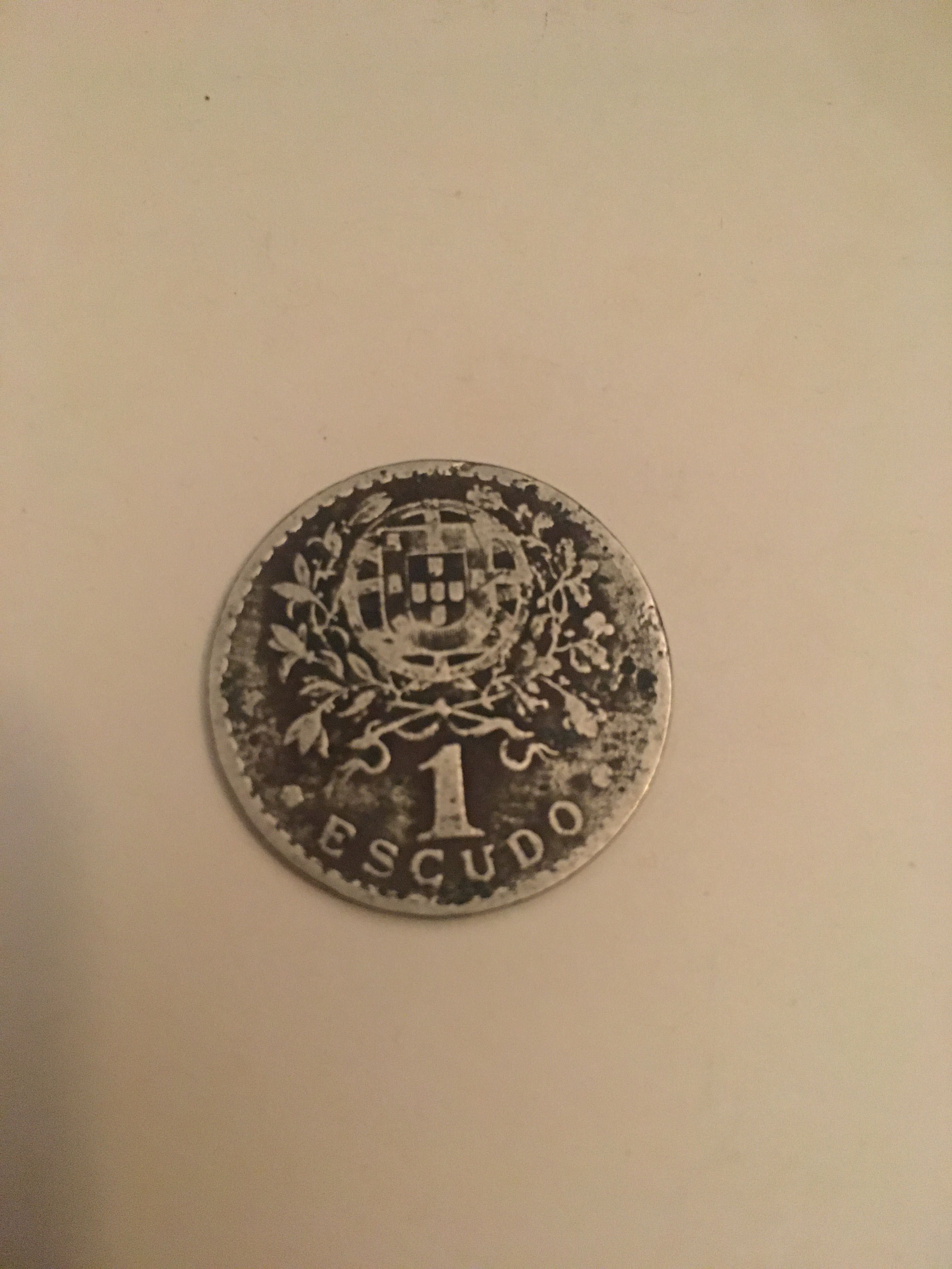 Moeda 1 Escudo - República Portuguesa