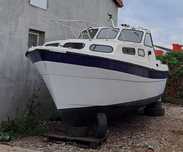 Houseboat diesel Fram 27 ft motorówka jacht