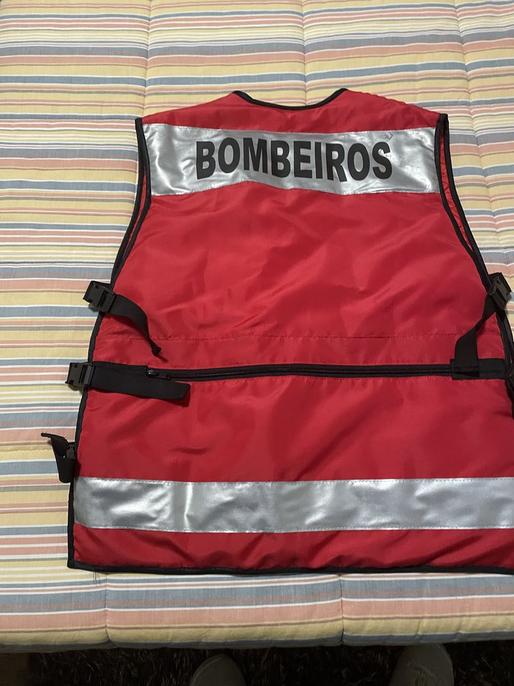 Colete Emergencia Bombeiros