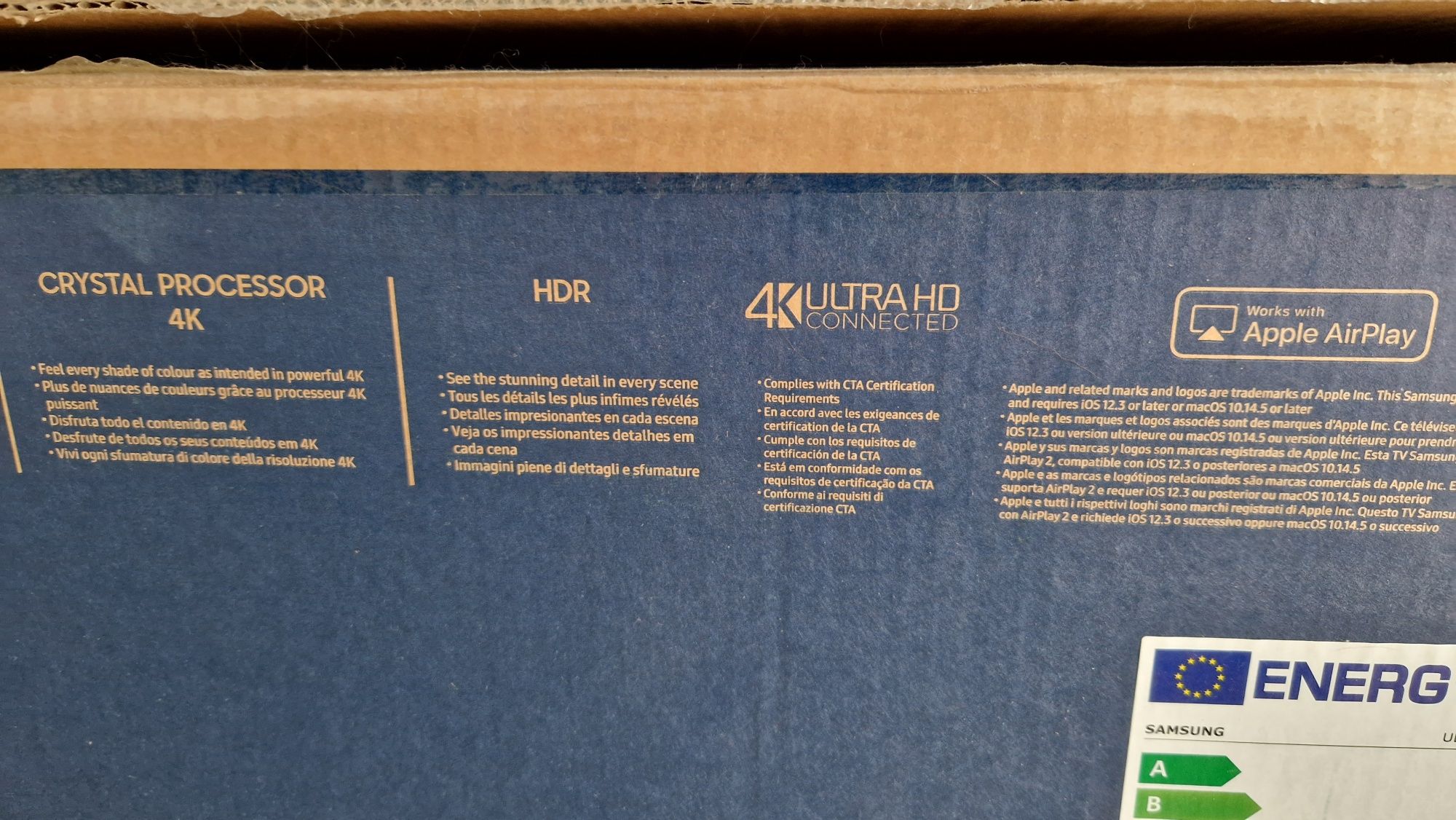 Smart TV Samsung 4k Ultra HD 43 polegadas