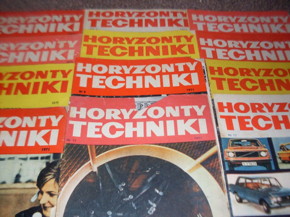 Horyzonty techniki 1971r. kompletny rocznik