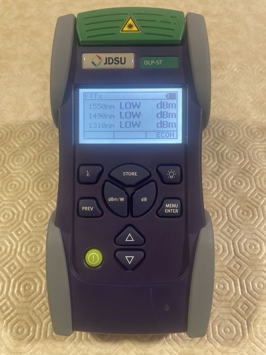 Medidor Óptico PON meter e medidor RF