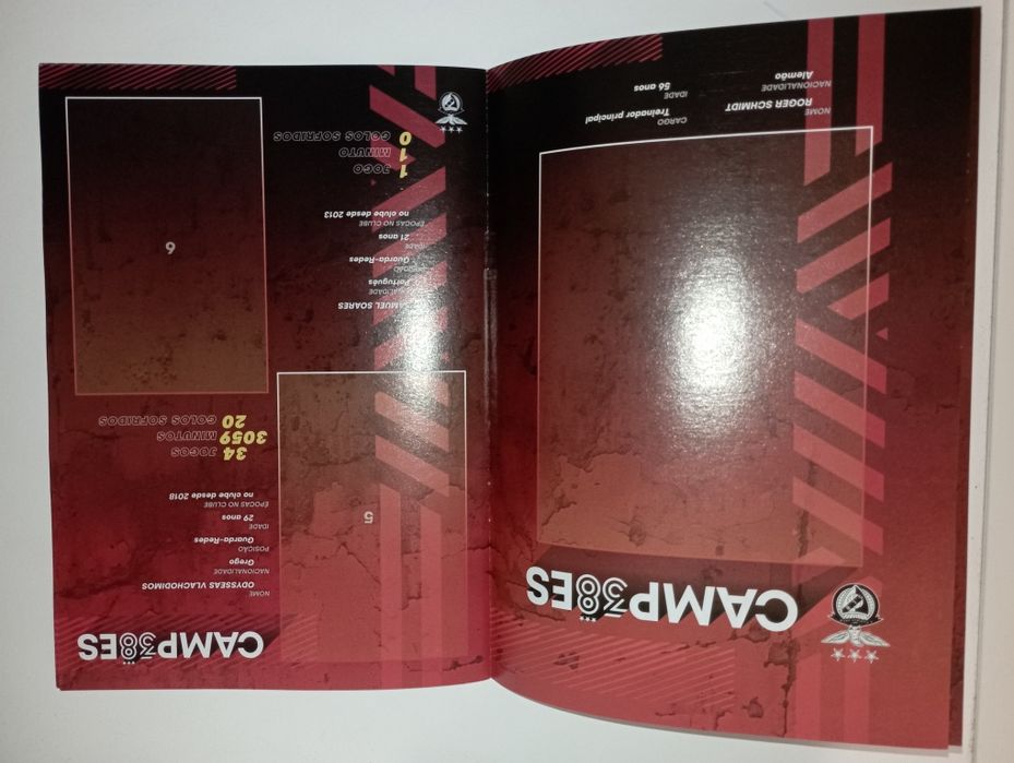 Caderneta SL Benfica Record