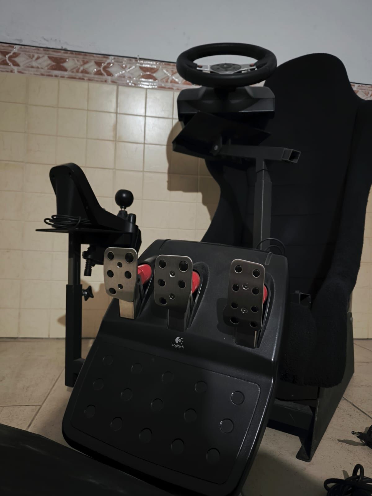 Logitech G25 com extras