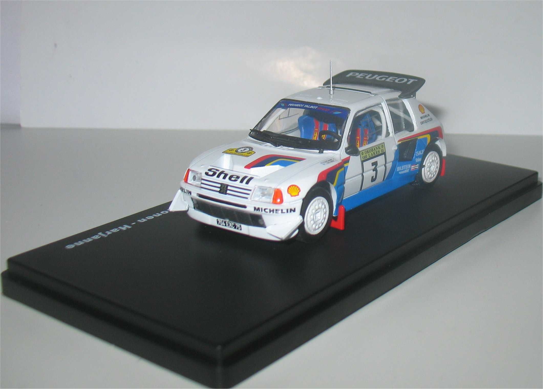 Peugeot 205 Turbo 16 E2 -Vencedor Rally 1000 Lagos 1985- Timo Salonen