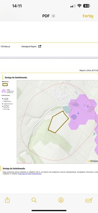Działka rolno-rekreacyjna