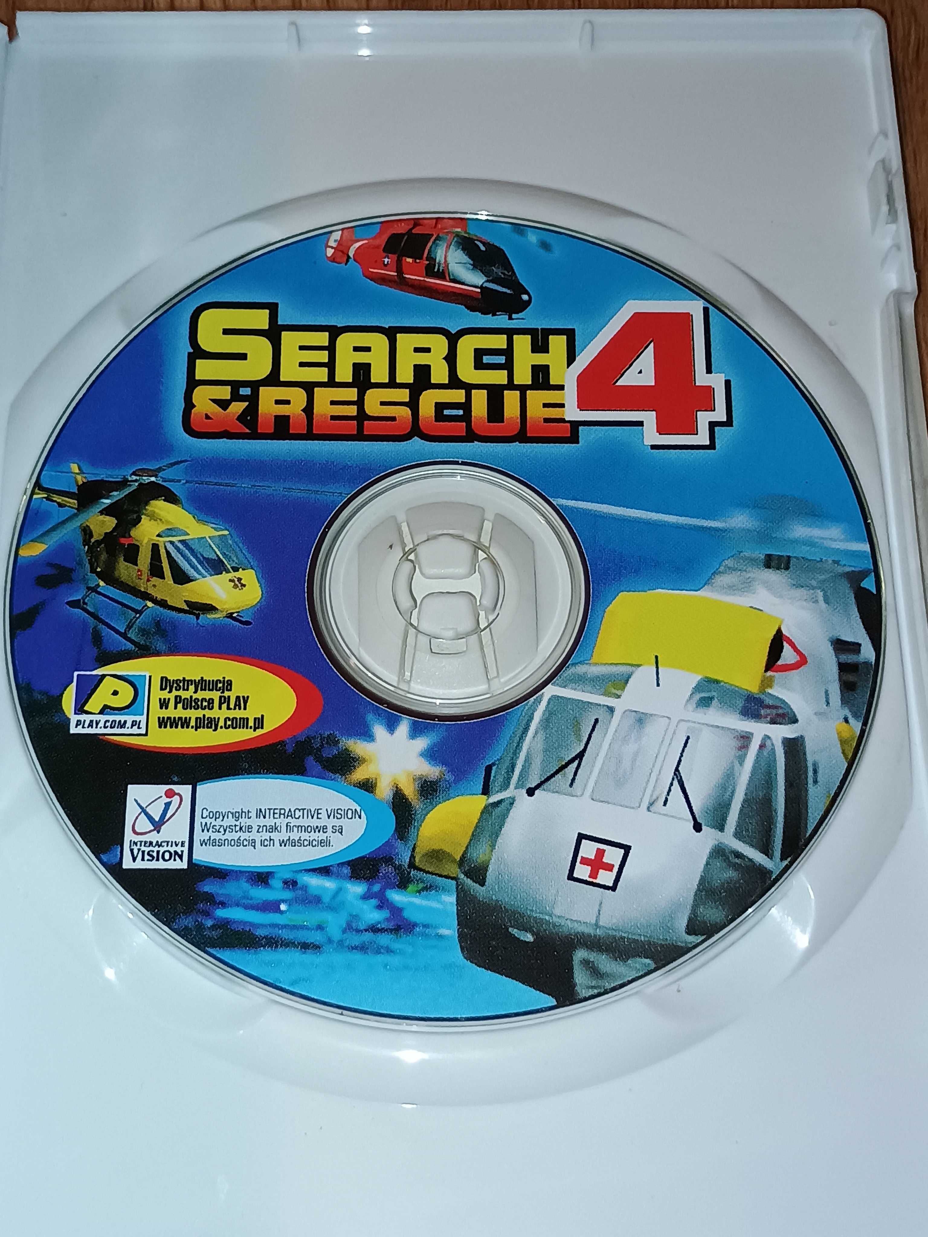 Gra PC retro Search and Rescue 4 - CD box