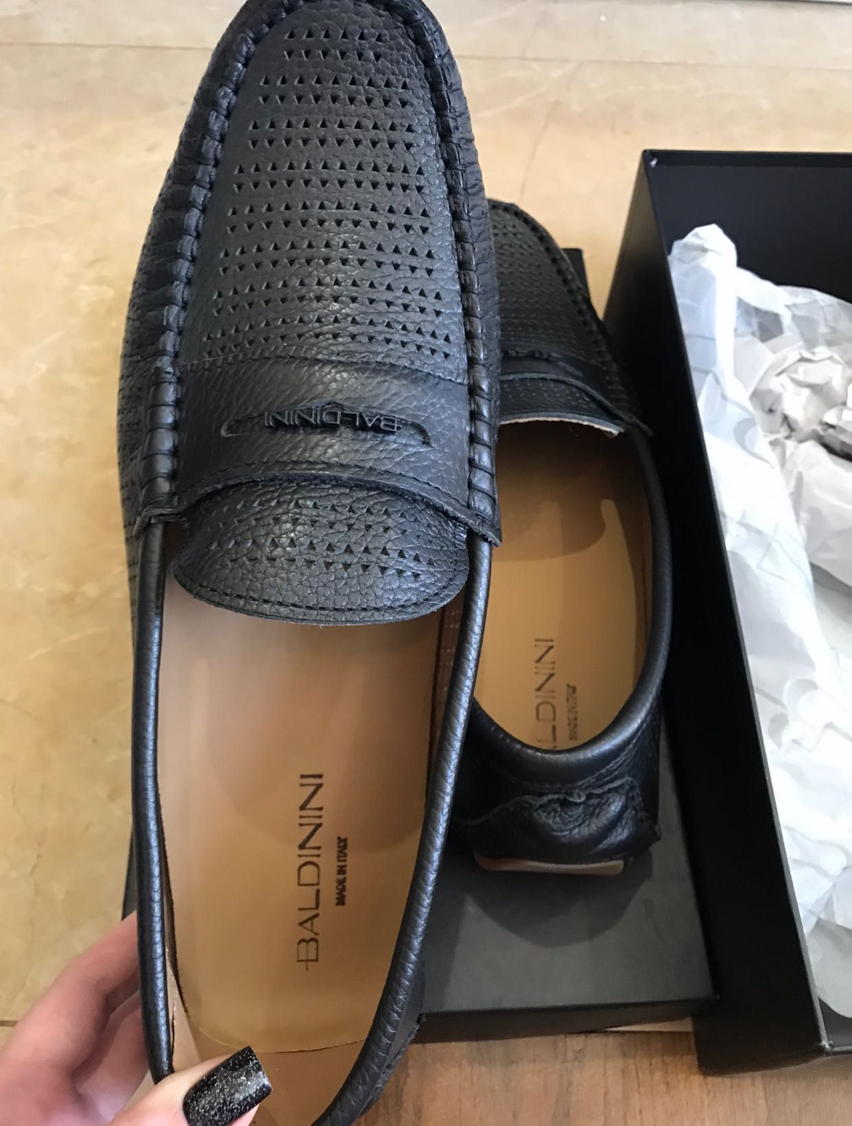 Новые мокасины,лоферы,туфли бренд Baldinini,кожаные 40,42,43,44 размер