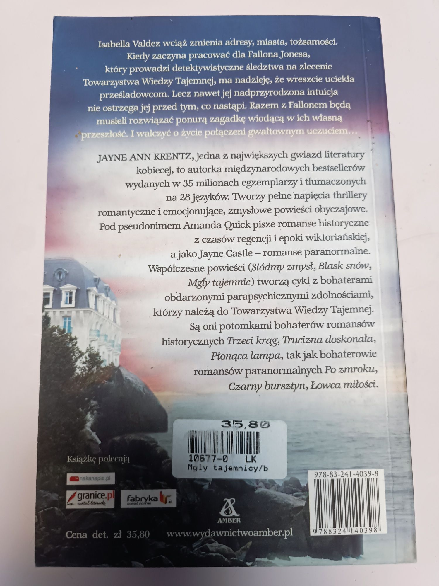 Jayne Ann Krentz Mgły Tajemnic