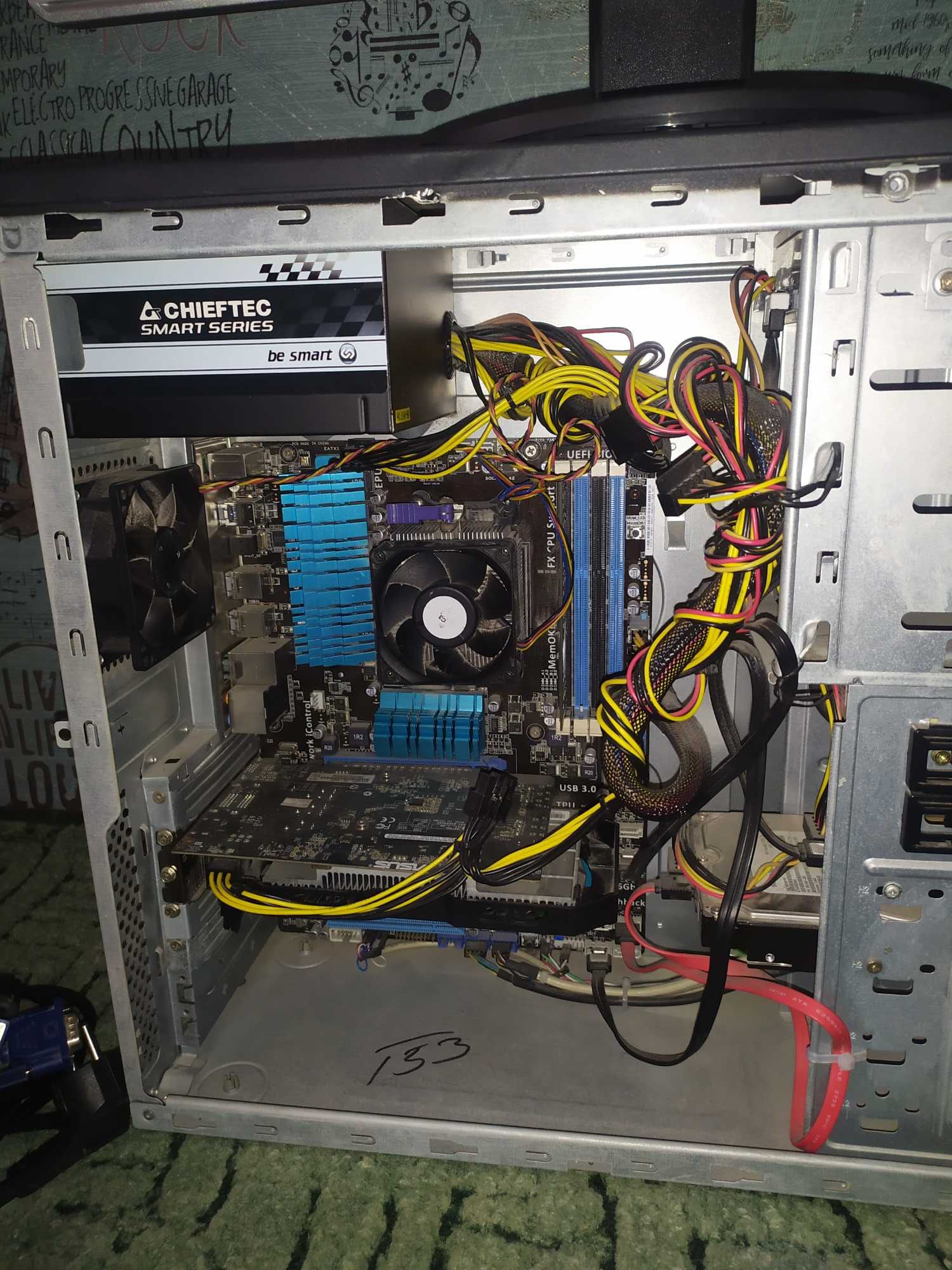 Компютер ігровий (системний блок, екран Lg Flatron w2242s)