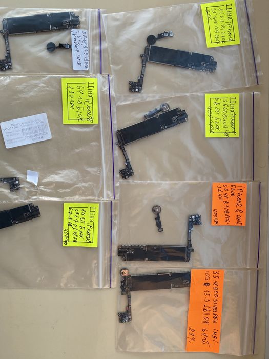 Iphone 7 , 8   материнська плата Icloud lock