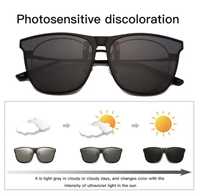 Clip de Sol com lentes Polarizadas Policromáticas e fotossenssivel NOVO