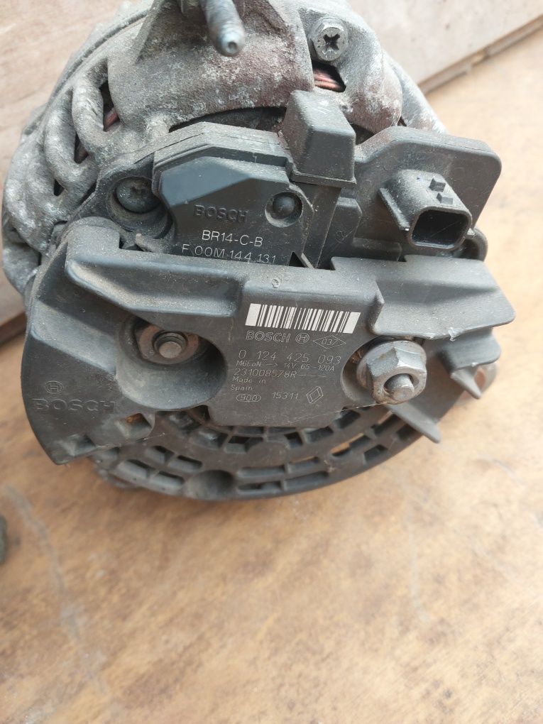 Генератор 1.5dci Bosch 120A Renault 8200660033,231008578R,0124425093