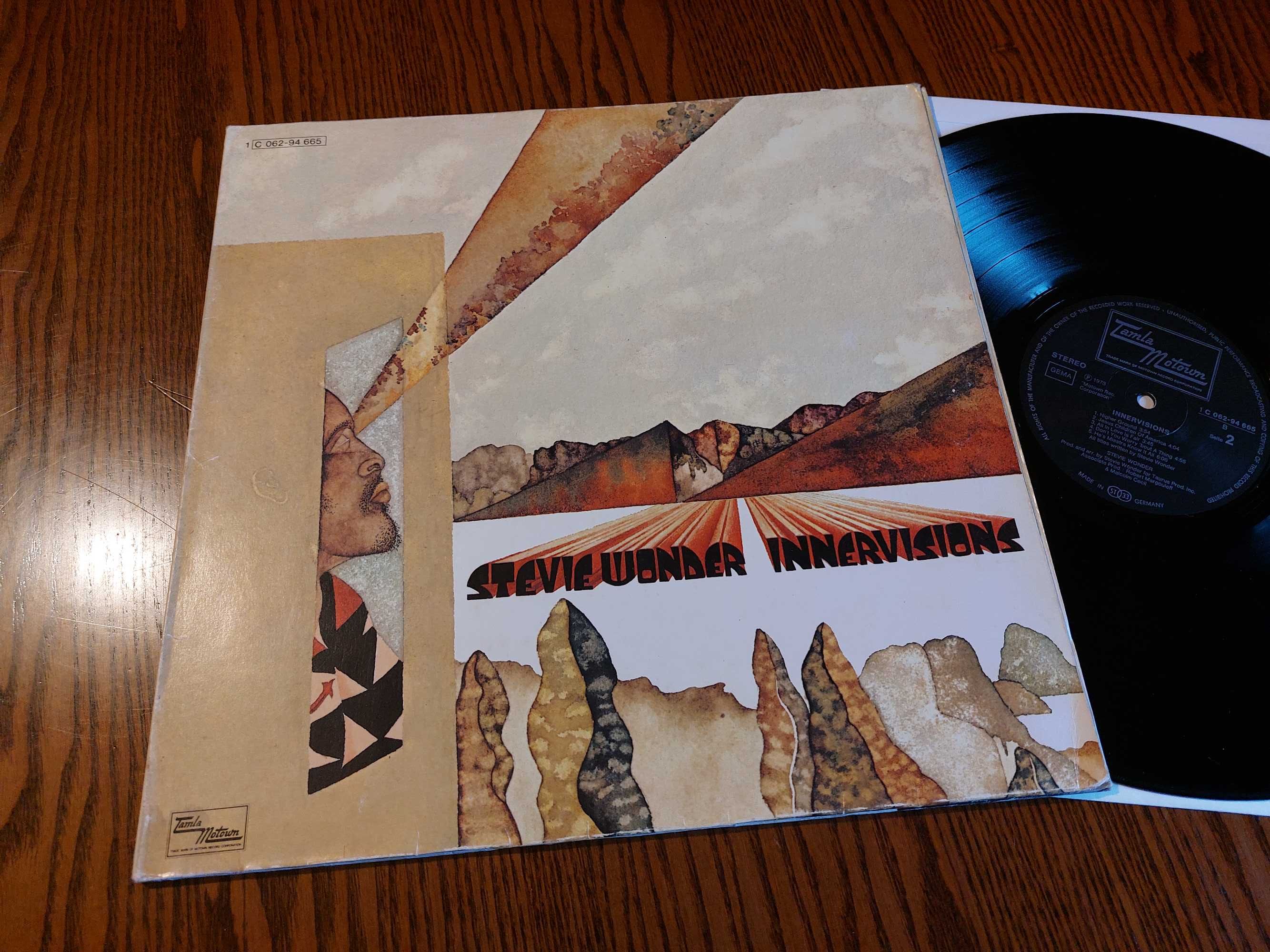 Stevie Wonder – Innervisions LP 1450 EX STAN