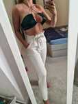 Biale spodnie 36