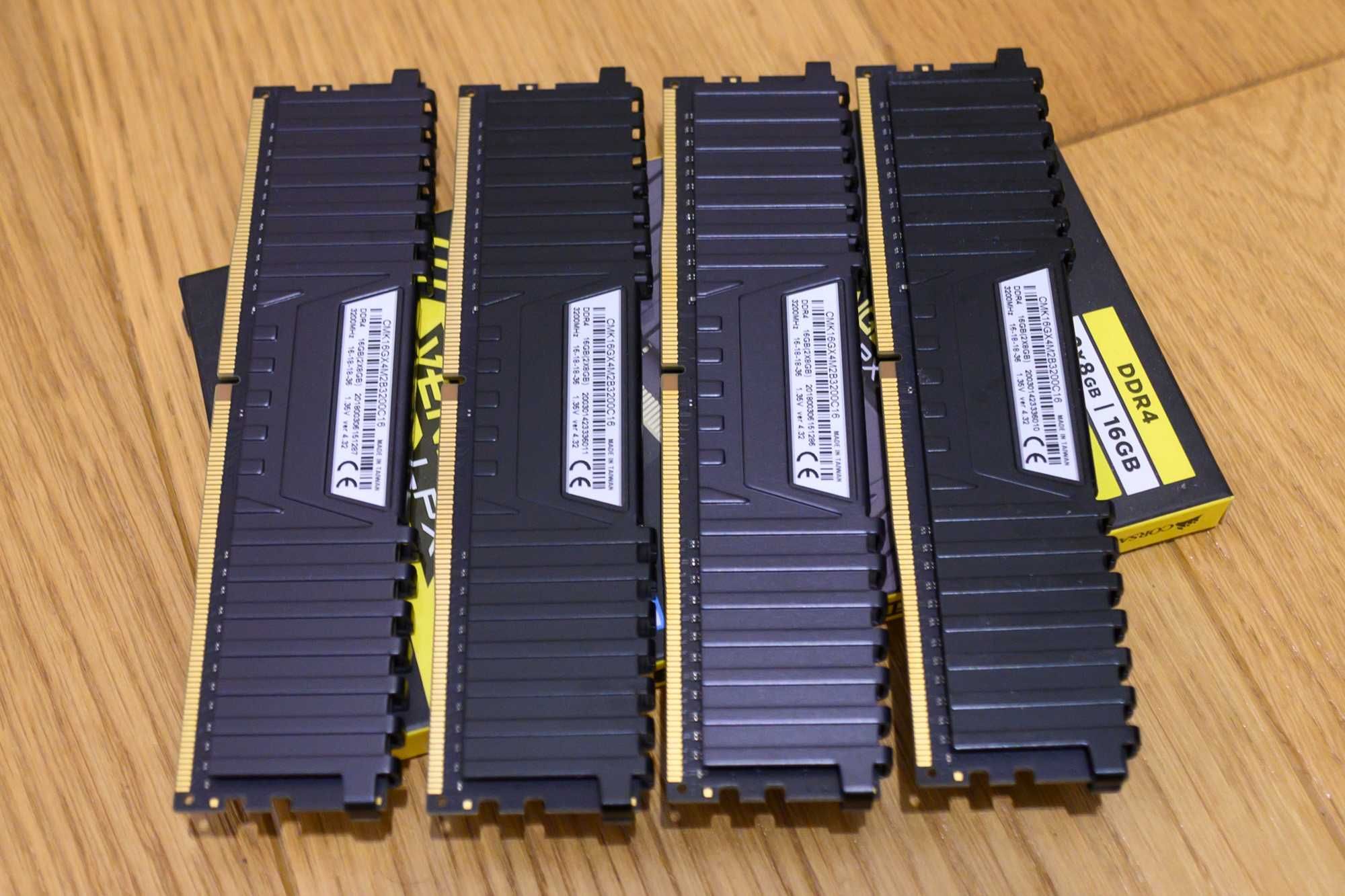 RAM DDR4 32GB (4x8GB) Corsair Vengeance LPX