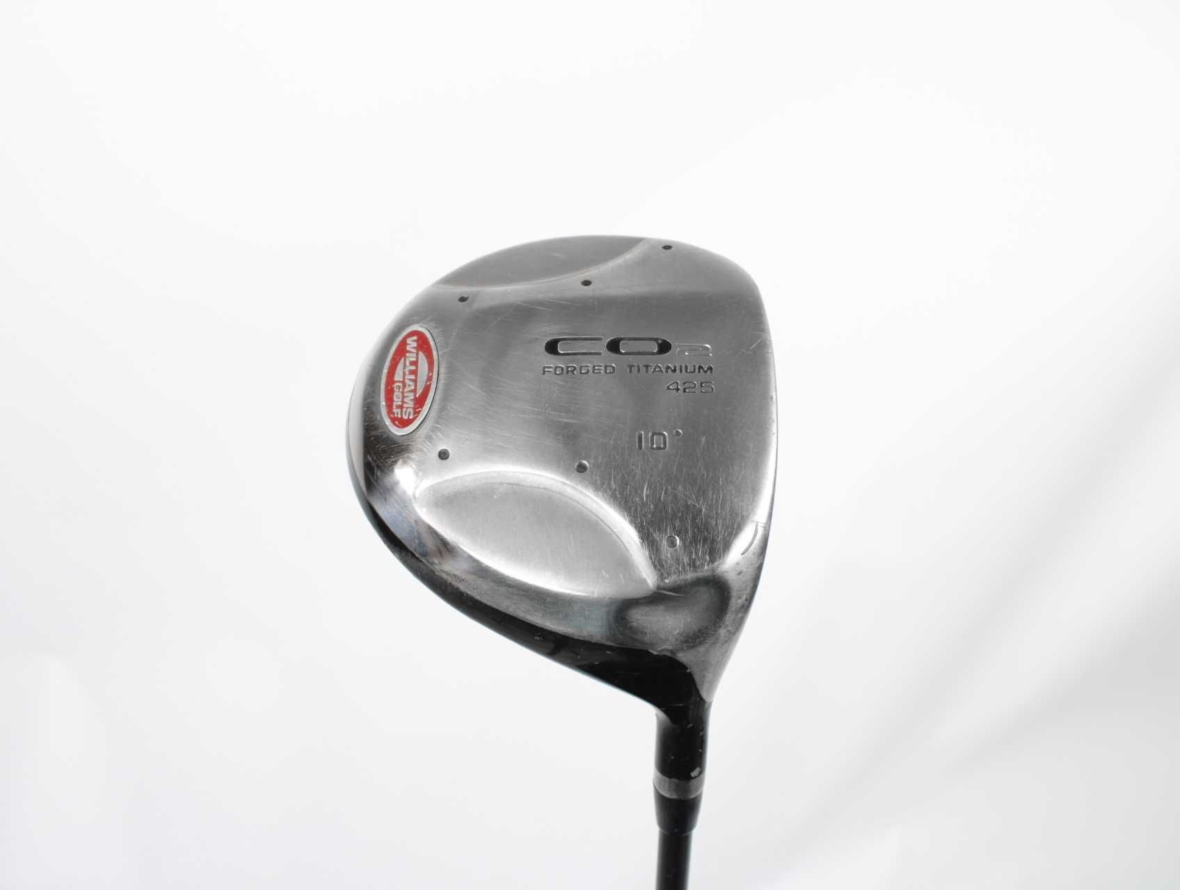 DRIVER 10° Williams Golf CO2 Tytan KUTY kij golfowy do golfa S-flex