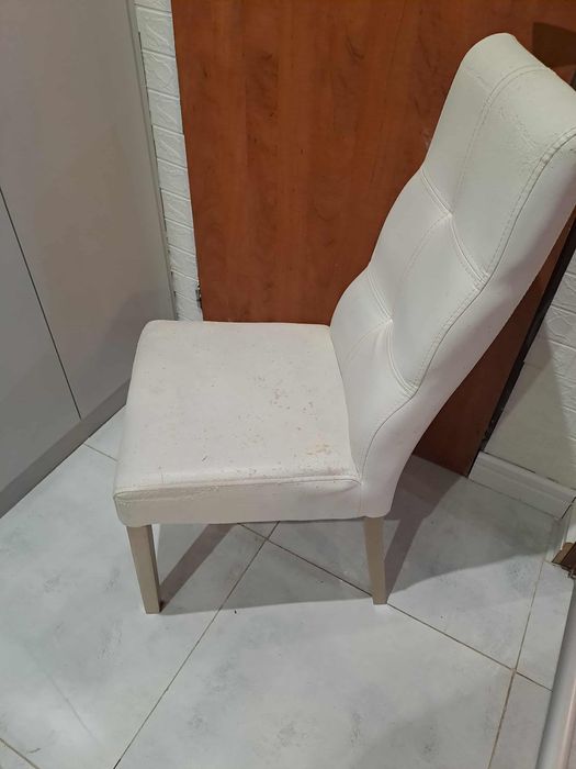 Krzesła skórzane 6 sztuk