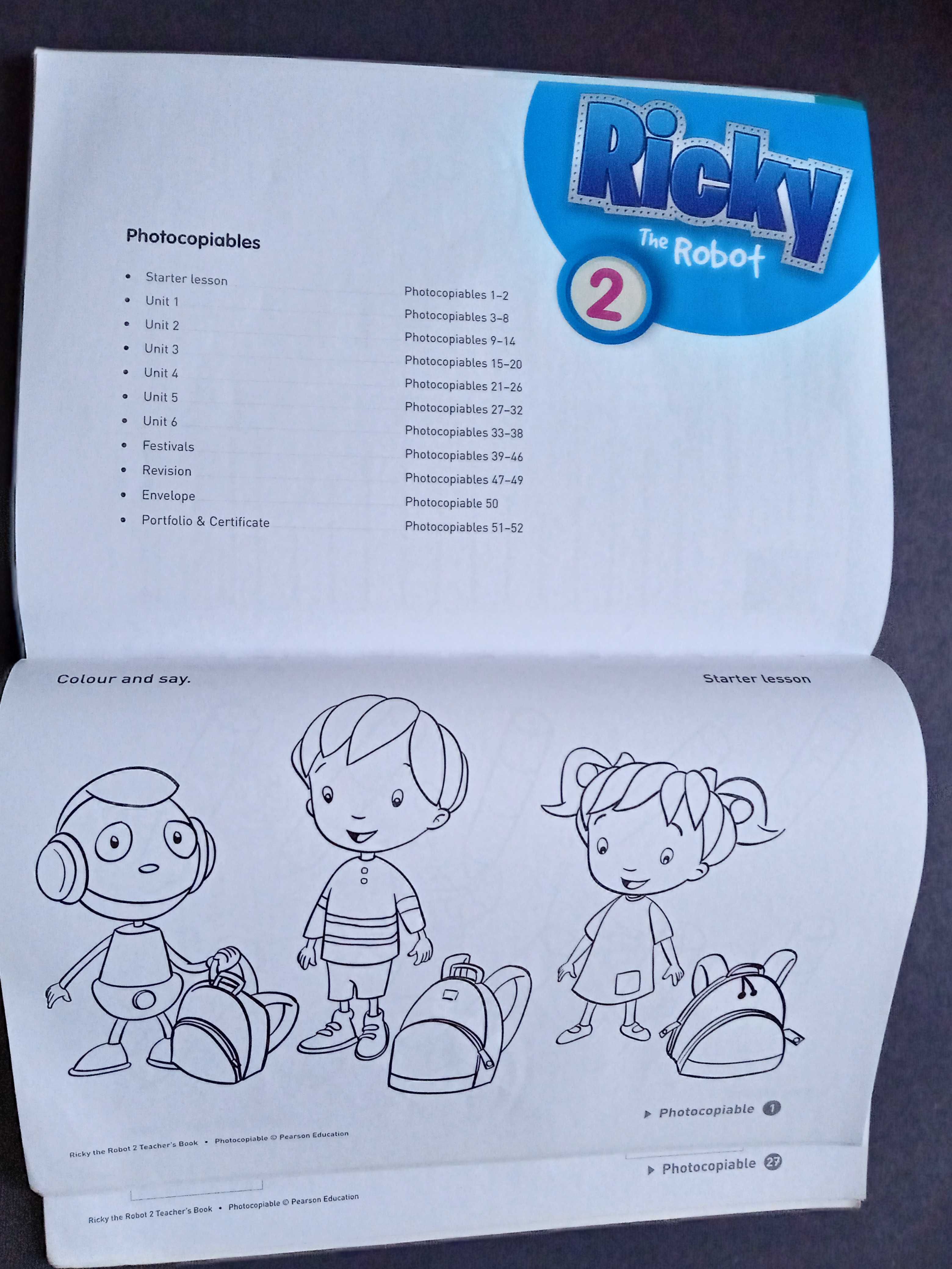 Ricky The Robot - Teacher's Book, język angielski