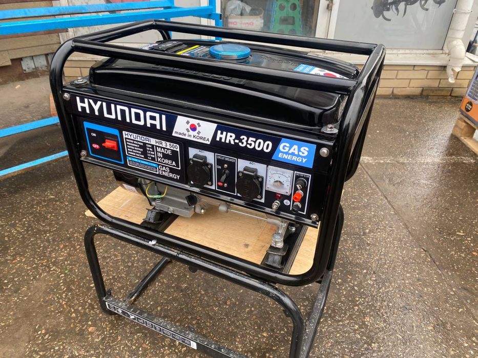 Генератор HYUNDAI 3.5 кВт JN медь, Корея бесплатная доставка