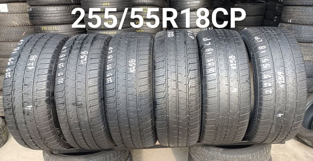 6x opon (nr.1258) 255/65R18CP 120R Continental VanComtactCamper