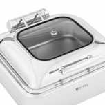 Podgrzewacz do potraw - GN 2/3 - Royal Catering - 5,3 l - okienko