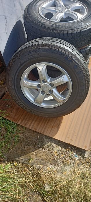 Колёса в сборе на hyundai santa fe