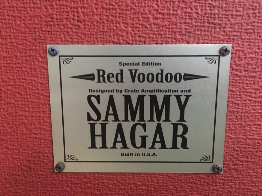 Crate BV120HR Red Voodoo Sammy Hagar