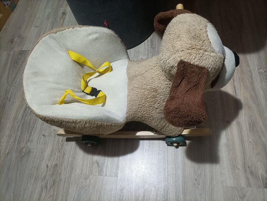 Bujak,jeździk 2w1 Piesek na biegunach